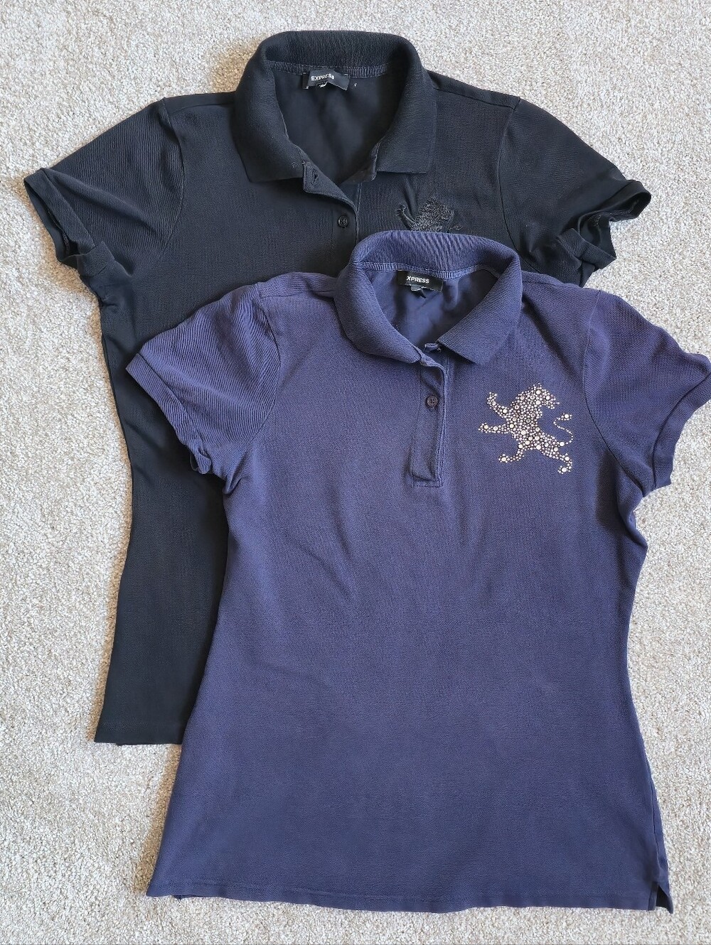 Classic women's slim-fit polo shirts Express Lion Crest Medium